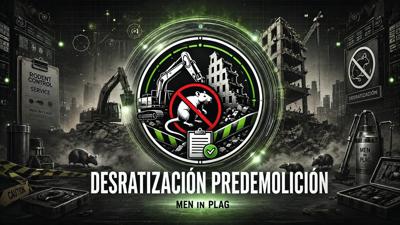 Desratizacion Predemolicion